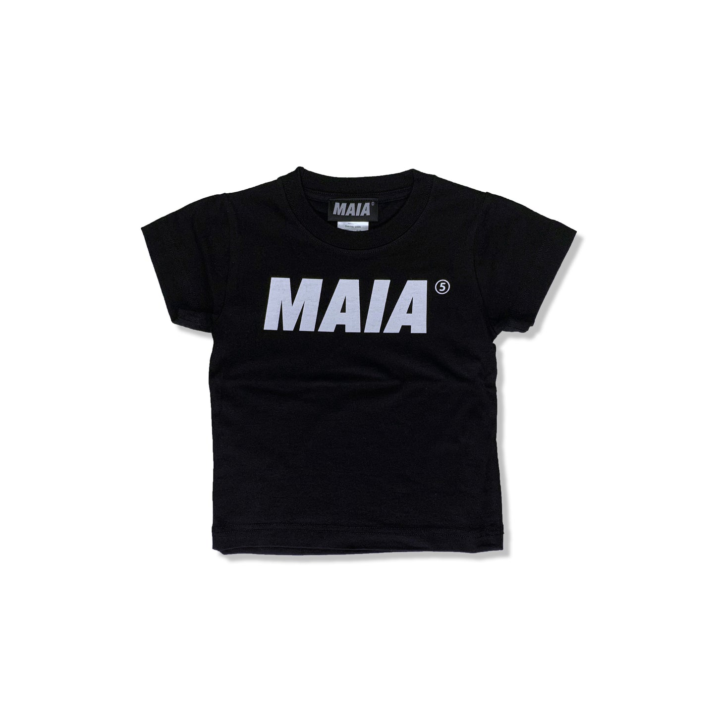 Kids MAIA Brand T-shirt [BLACK]