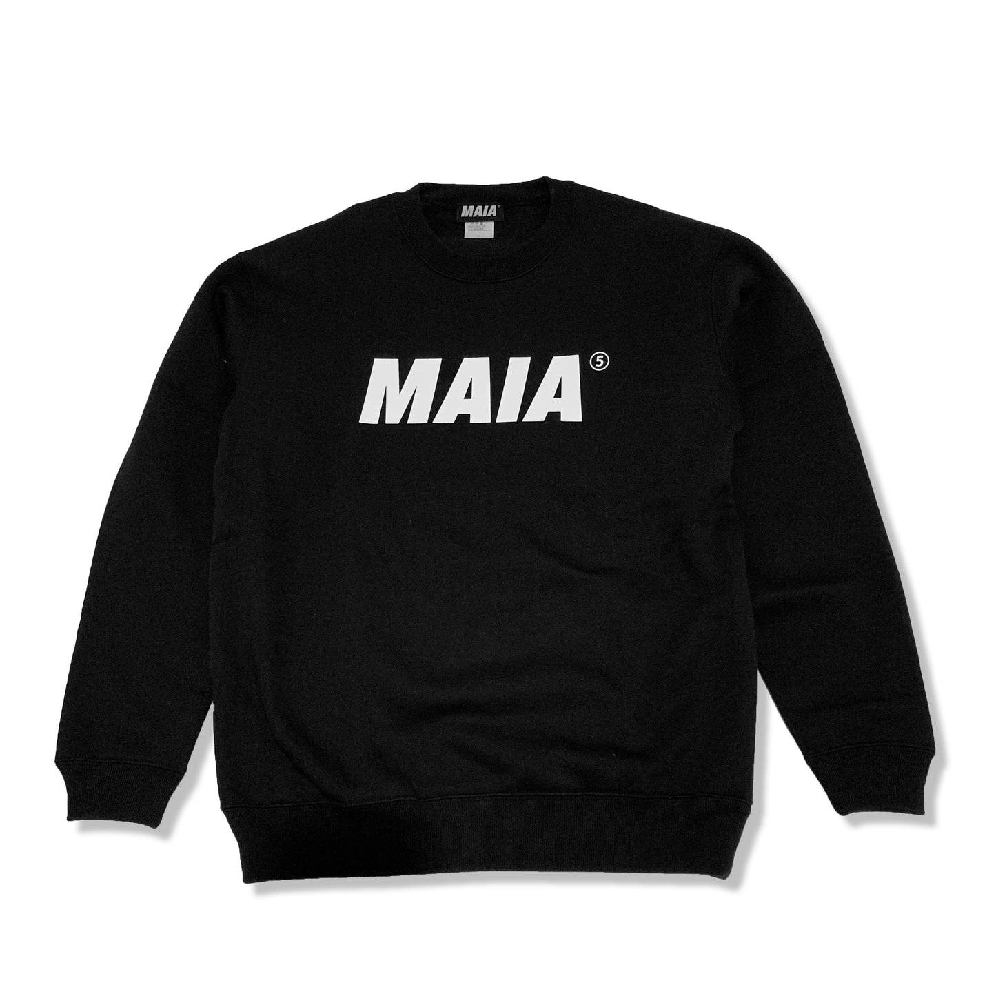 MAIA Brand Crewneck [BLACK]