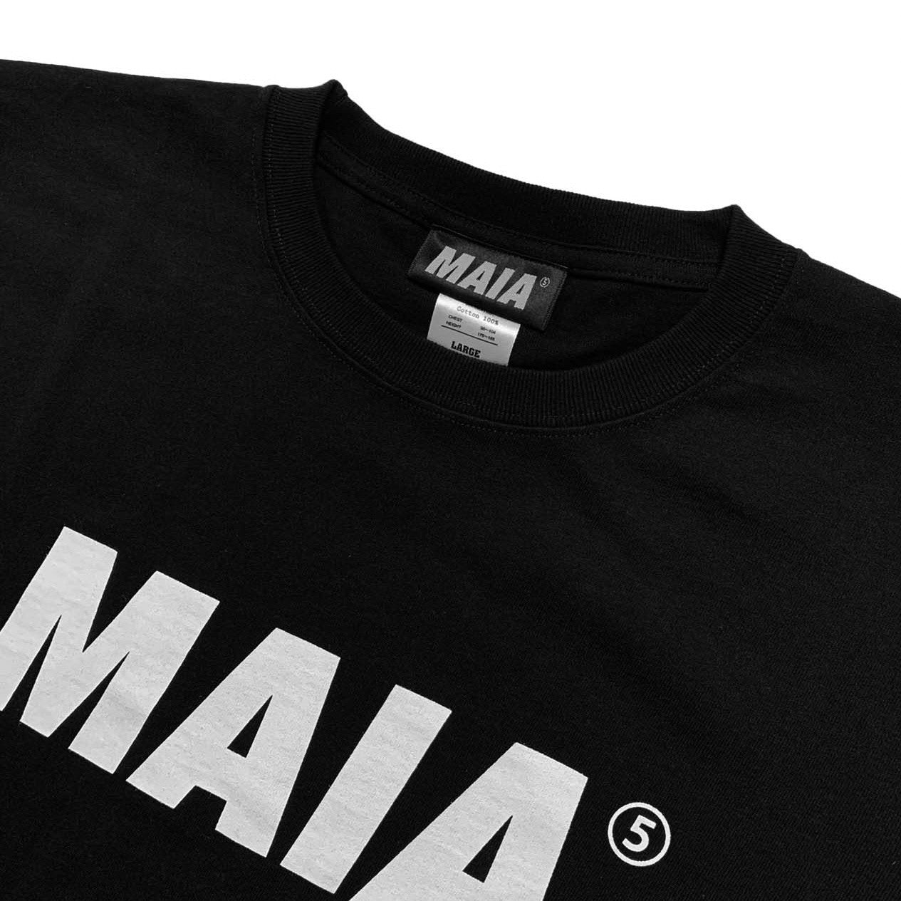 MAIA Brand T-shirt [BLACK]